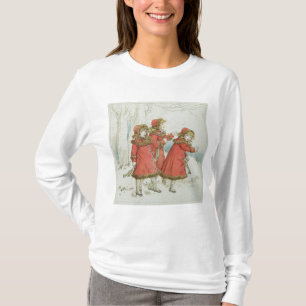 T-shirt Le livre du bébé de Winter à partir d'avril des