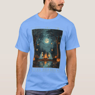 T-shirt Le Livre Lecteur Mignon Fantomatique Lecture Livre