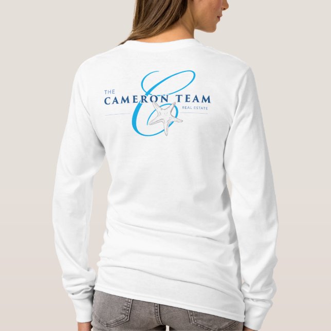T-shirt Le logo CT sur le dos à manches longues (Dos)