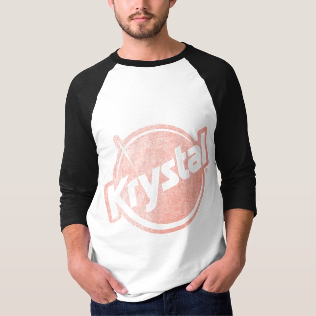 T-shirt Le logo de Krystal s'est fané (Devant)