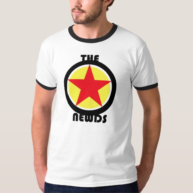T-shirt le logo d'étoile de newds (Devant)