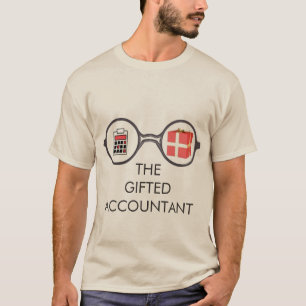 T-shirt "Le logo du comptable doué"