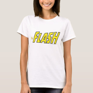 T-shirt Le logo Flash Jaune