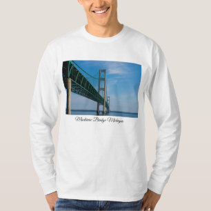 T-shirt Le long du pont Mackinac