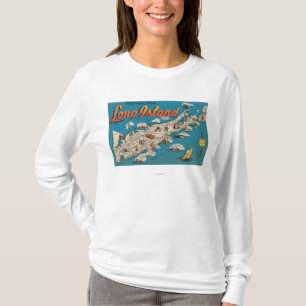 T-shirt Le Long Island, New York - salutations de