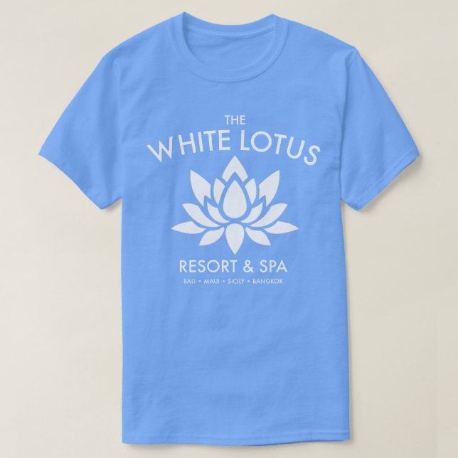 T-shirt Le Lotus Blanc (Design devant)