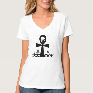 T-shirt Le Lotus sacré et la Clé de vie.