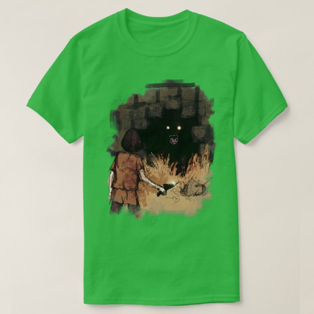T-shirt Le loup (Design devant)