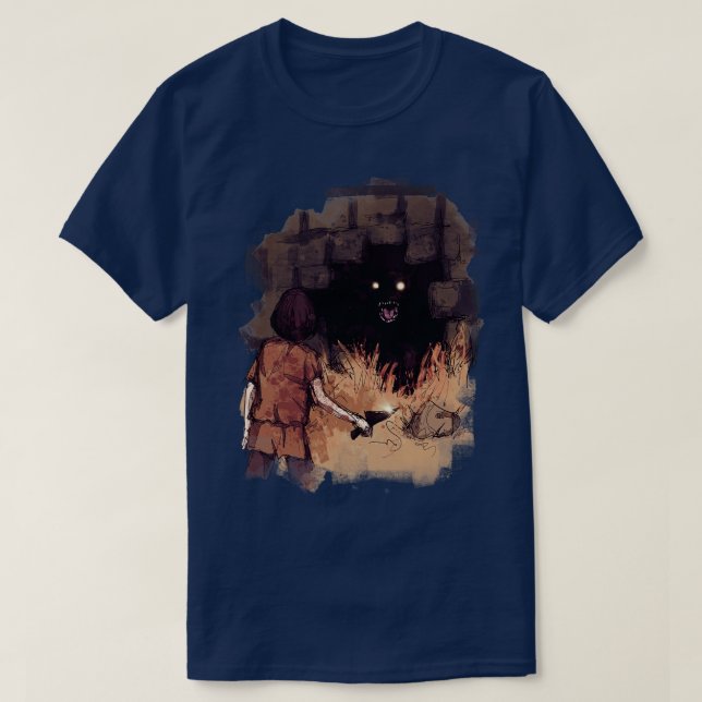 T-shirt Le loup (Design devant)