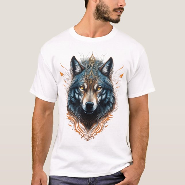 T-shirt Le loup (Devant)