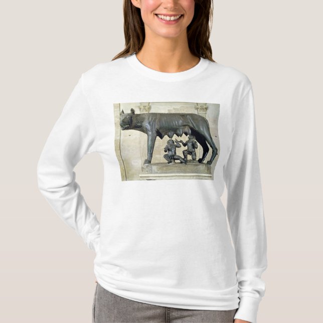 T-shirt Le -Loup de Capitoline (Devant)