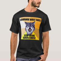 Le LOUP de COURAGE indique