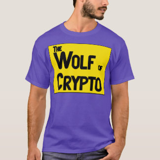 T-shirt Le loup de Crypto