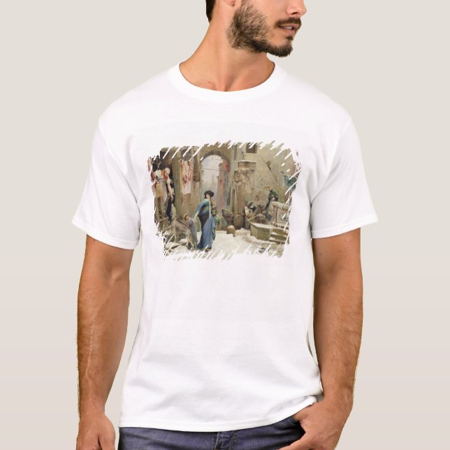 T-shirt Le loup de Gubbio, 1877 (Devant)
