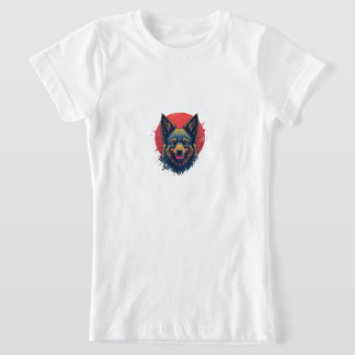 T-Shirt "Le loup majestueux : Gardien de la nature"