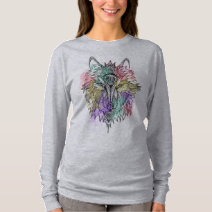 T-shirt Le loup solitaire