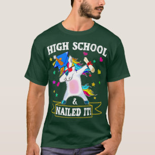T-shirt Le Lycée L'A Cloué Dabbing Classe Unicorn De