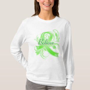 T-shirt Le lymphome non Hodgkinien croient le ruban de