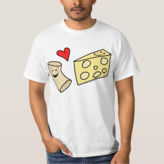 T-shirt Le Mac aime le fromage, macaronis mignons drôles +