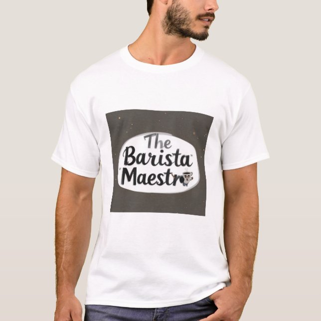 T-shirt Le Maestro Barista (Devant)