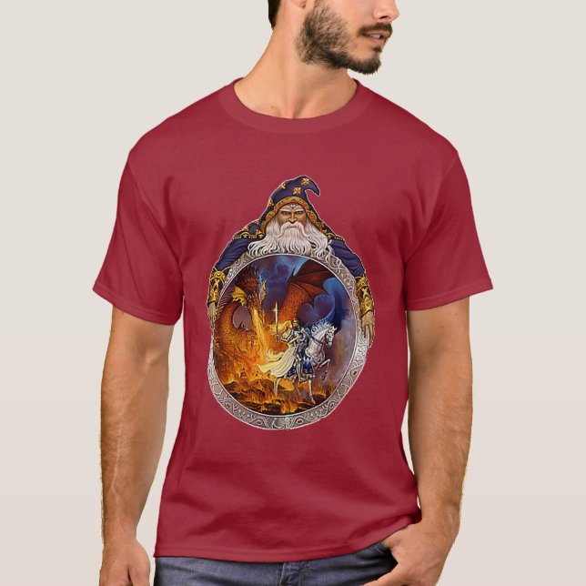 T-shirt Le magicien (Devant)