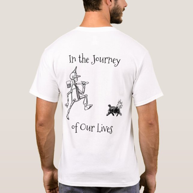 T-shirt Le magicien d'Oz - Le voyage de nos vies (Dos)