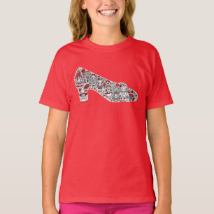 T-shirt Le magicien du Doodle Art d'Oz