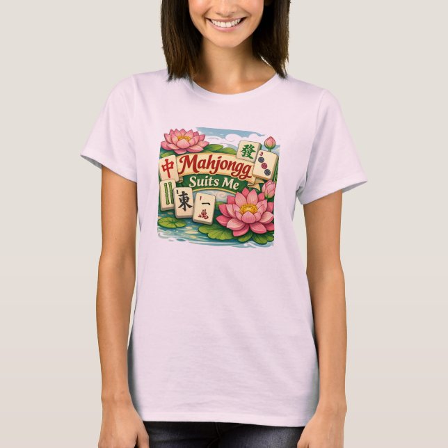 T-shirt Le Mahjongg me convient (Devant)