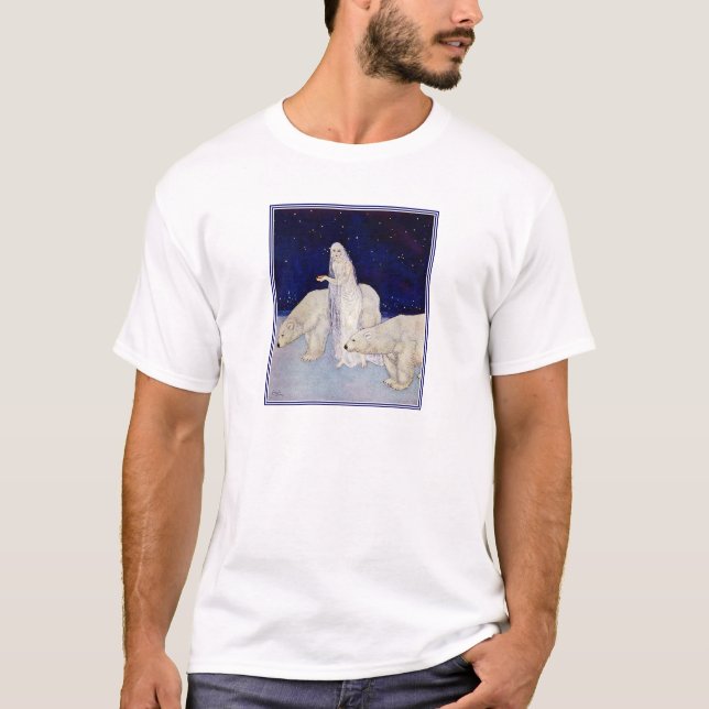 T-Shirt : Le Maiden De Neige (Devant)
