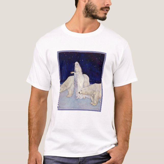 T-Shirt : Le Maiden De Neige (Devant)
