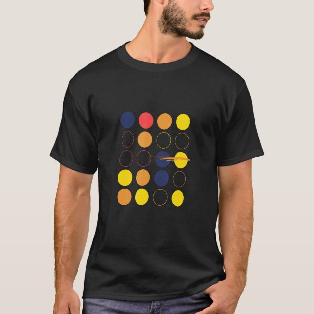 T-shirt Le maillage est gonflé de l'eau par (Devant)