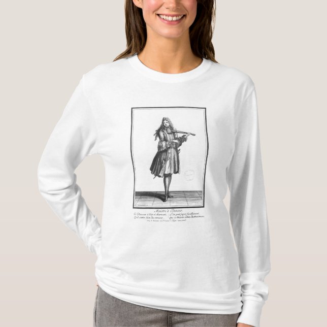 T-shirt Le maître de danse (Devant)