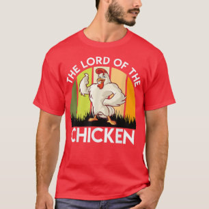 T-shirt Le maître de l'éleveur de poulets Farmer Poulet Ho