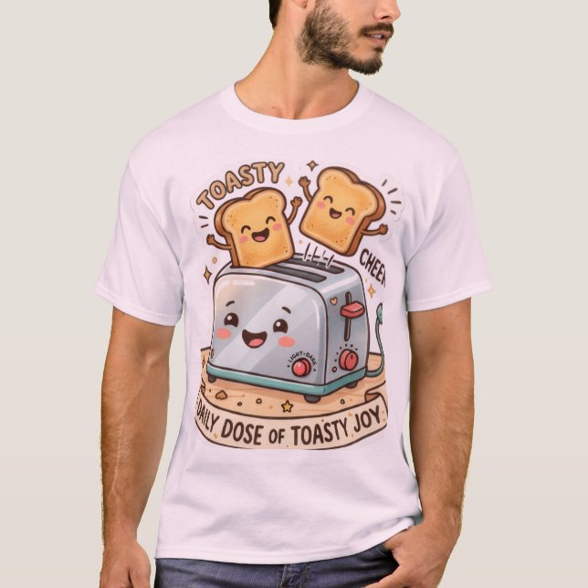 T-shirt Le Maître du Toast du Matin (Devant)