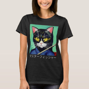 T-shirt Le Maître Pêcheur En Caractères Japonais