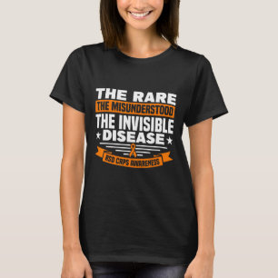 T-shirt Le mal compris de la maladie invisible RSD CRPS A