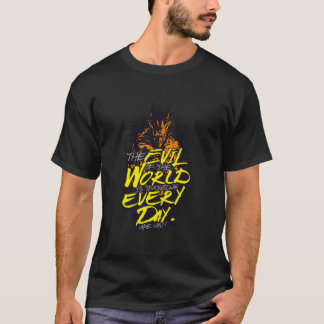 T-shirt Le Mal Est L'Entraînement Chaque Jour Être Fort Tr