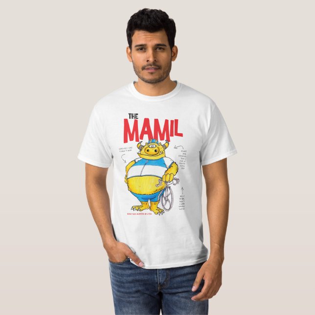 T-shirt Le Mamil 2017 (Devant entier)