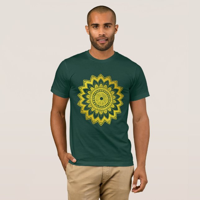 T-shirt Le mandala (Devant entier)