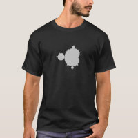 Le Mandelbrot Set Classic Grey T Shirt