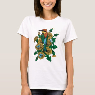 T-shirt Le mangeur d'abeilles avec le pendentif d'or