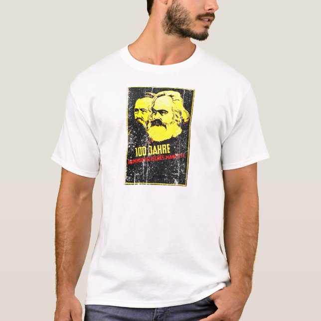 T-shirt Le manifeste communiste - 1948 (Devant)
