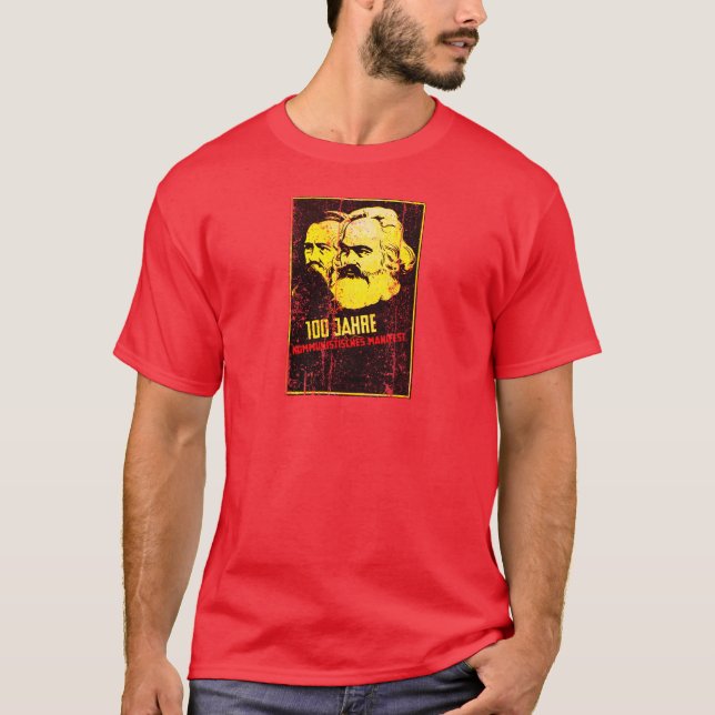 T-shirt Le manifeste communiste - 1948 (Devant)