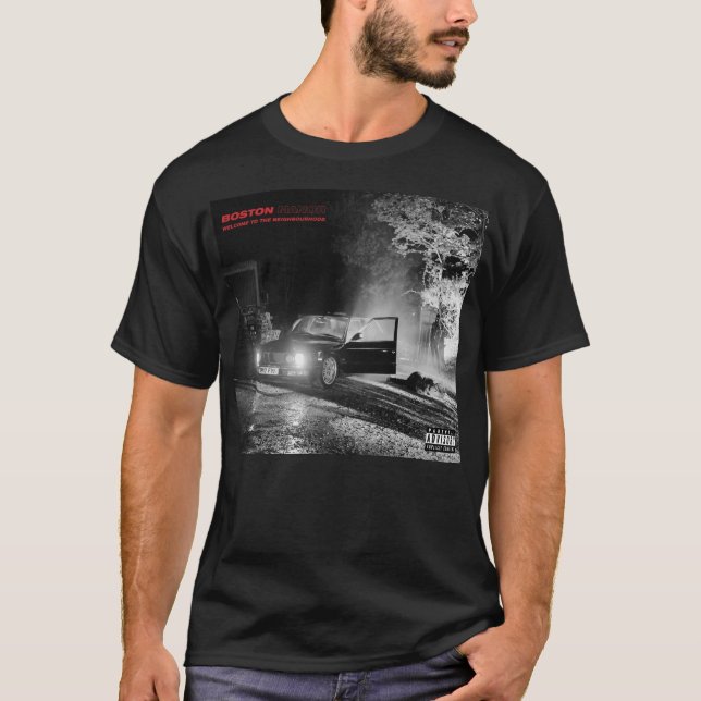 T-shirt Le Manoir de Boston Bienvenue dans le quartier (Devant)