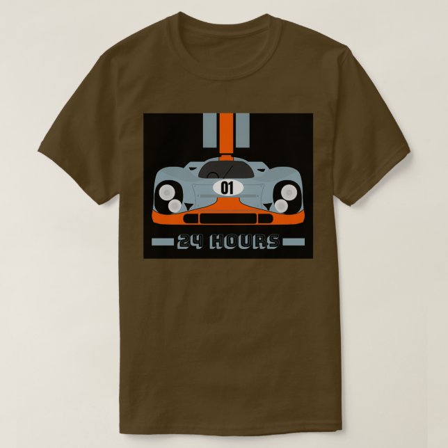 T-shirt Le Mans Car Racing 24 Heures Le Mans Motor Racing  (Design devant)