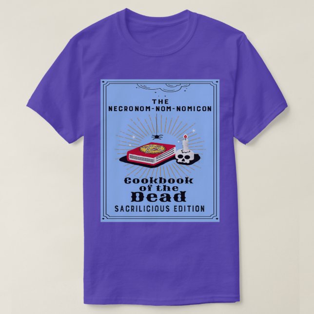T-shirt Le manuel Necronomnomnomicon des morts (Design devant)