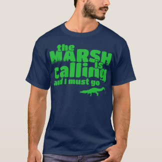 T-shirt Le Marais Appelle Et Je Dois Aller Alligator Hunte