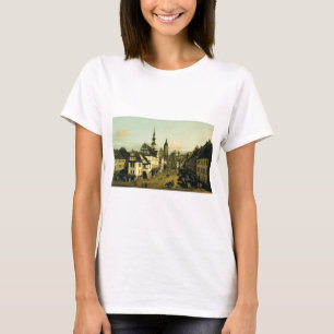 T-shirt Le marché à Pirna par Bernardo Bellotto