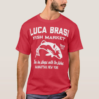 T-shirt Le marché aux poissons de Luca brasi