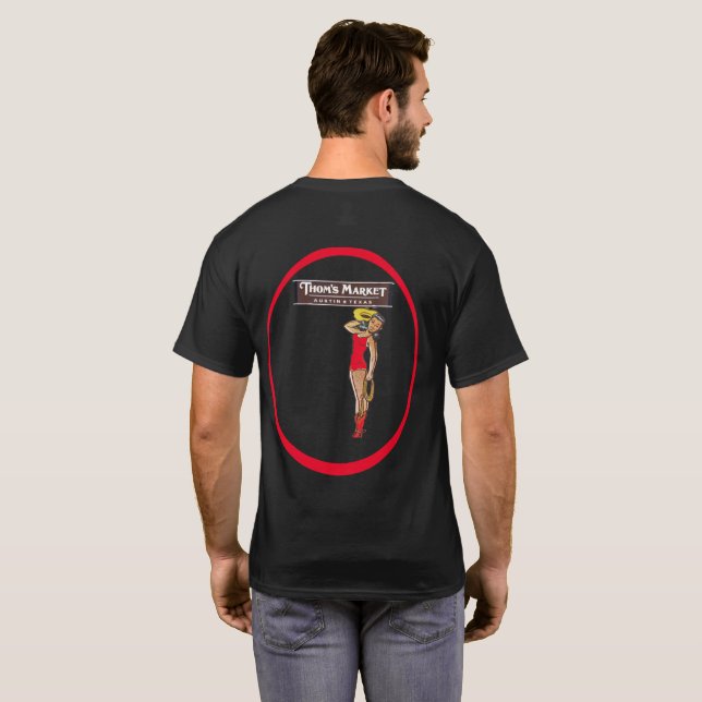 T-shirt Le marché de Thom (Dos entier)